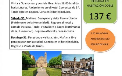 Excursión a Guarromán, Úbeda, Baeza y Jaén.