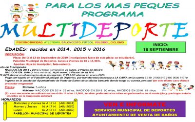 Programa Multideporte 2019/2020
