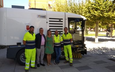 Anuncio adquisición Barredora Municipal