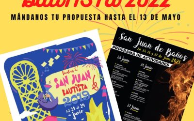 Concurso de Carteles. Fiestas de San Juan de Baños 2022