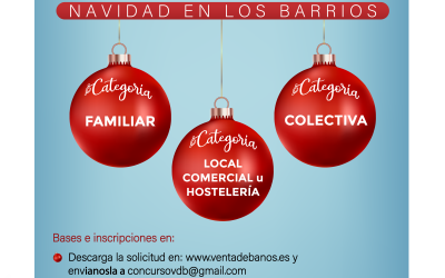 Concurso de Decoración Navideña “Navidad en los Barrios”