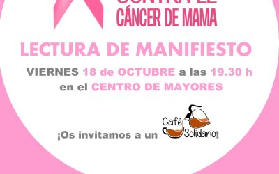 LECTURA DE MANIFIESTO- DÍA MUNDIAL CONTRA EL CANCER DE MAMA