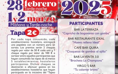 LISTA DE GANADORES PREMIOS TAPEO CARNAL 2025