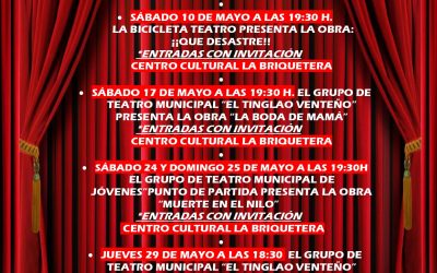 AGENDA CULTURAL DEL MES DE MAYO DE 2025
