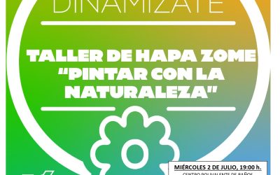 TALLER HAPA ZOME “PINTAR CON LA NATURALEZA”
