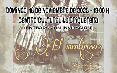 MDM PRODUCCIONES PRESENTA LA OBRA DE TEATRO “EL MENTIROSO”