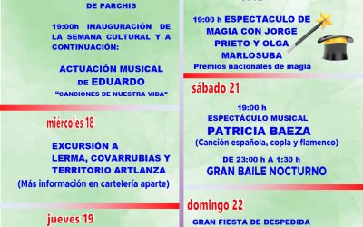 SEMANA CULTURAL DEL CENTRO SOCIAL DE MAYORES 2026