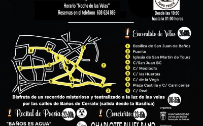 8ª NOCHE DE LAS VELAS EN BAÑOS DE CERRATO
