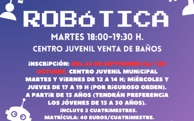ROBÓTICA 2026-2027