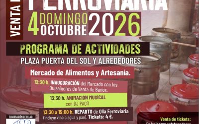 XIII EDICIÓN DE LA OLLA FERROVIARIA DE VENTA DE BAÑOS – EL 4 DE OCTUBRE DE 2026 –